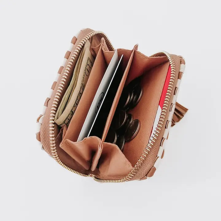 Pretty Simple- Wynona Woven Wallet
