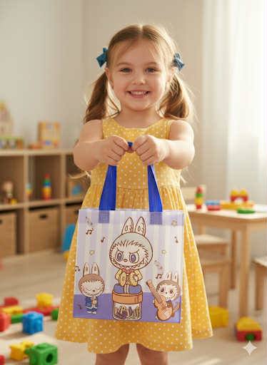 Sturdy Labubu Treat Bags (4 Pack)