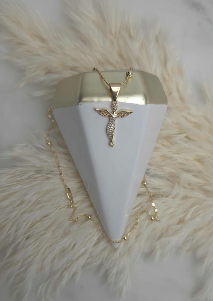 Angel Ball Chain Necklace