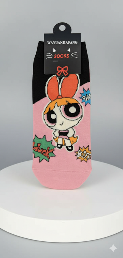 Power Puff Girls Socks