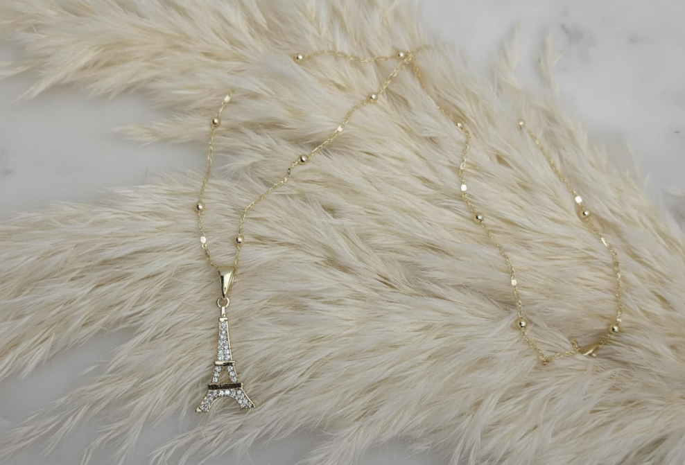Paris Eiffel Tower Necklace