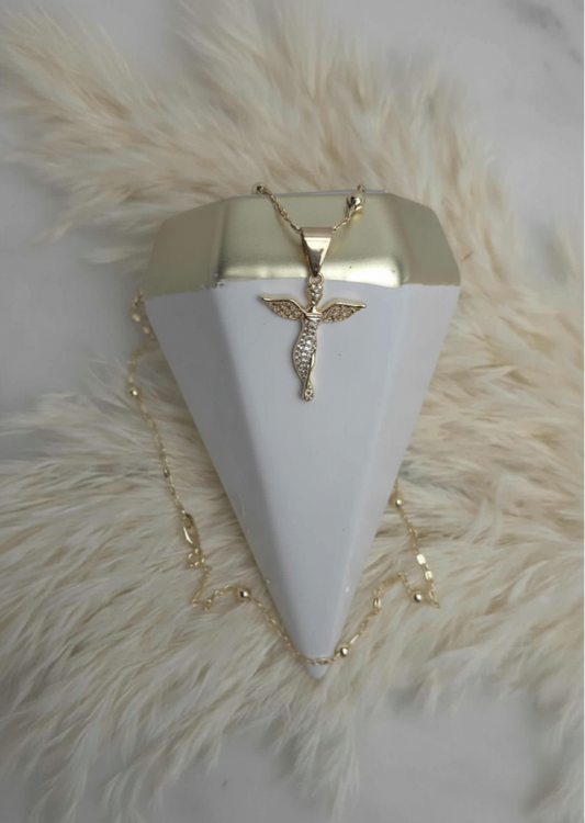 Angel Ball Chain Necklace
