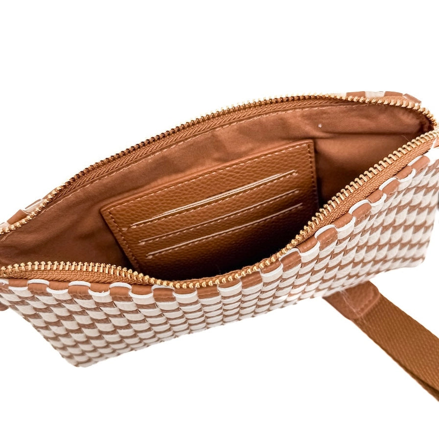 Pretty Simple- Emma Woven Clutch Wristlet