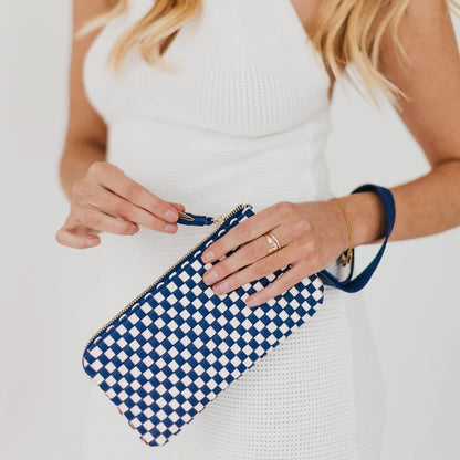 Pretty Simple- Emma Woven Clutch Wristlet