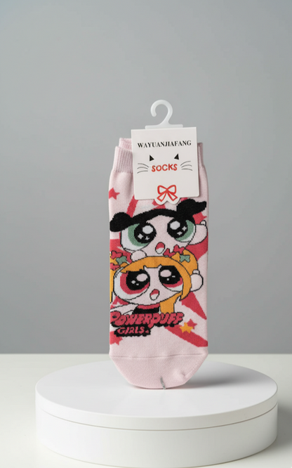 Power Puff Girls Socks