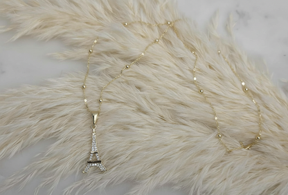 Paris Eiffel Tower Necklace