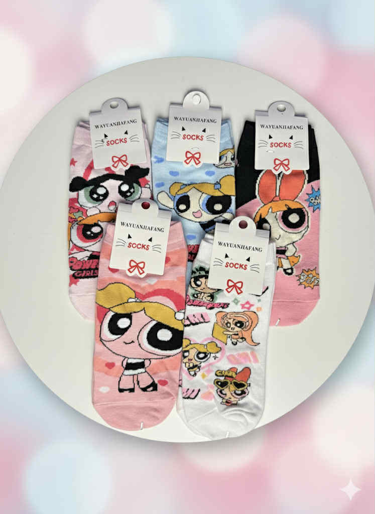 Power Puff Girls Socks